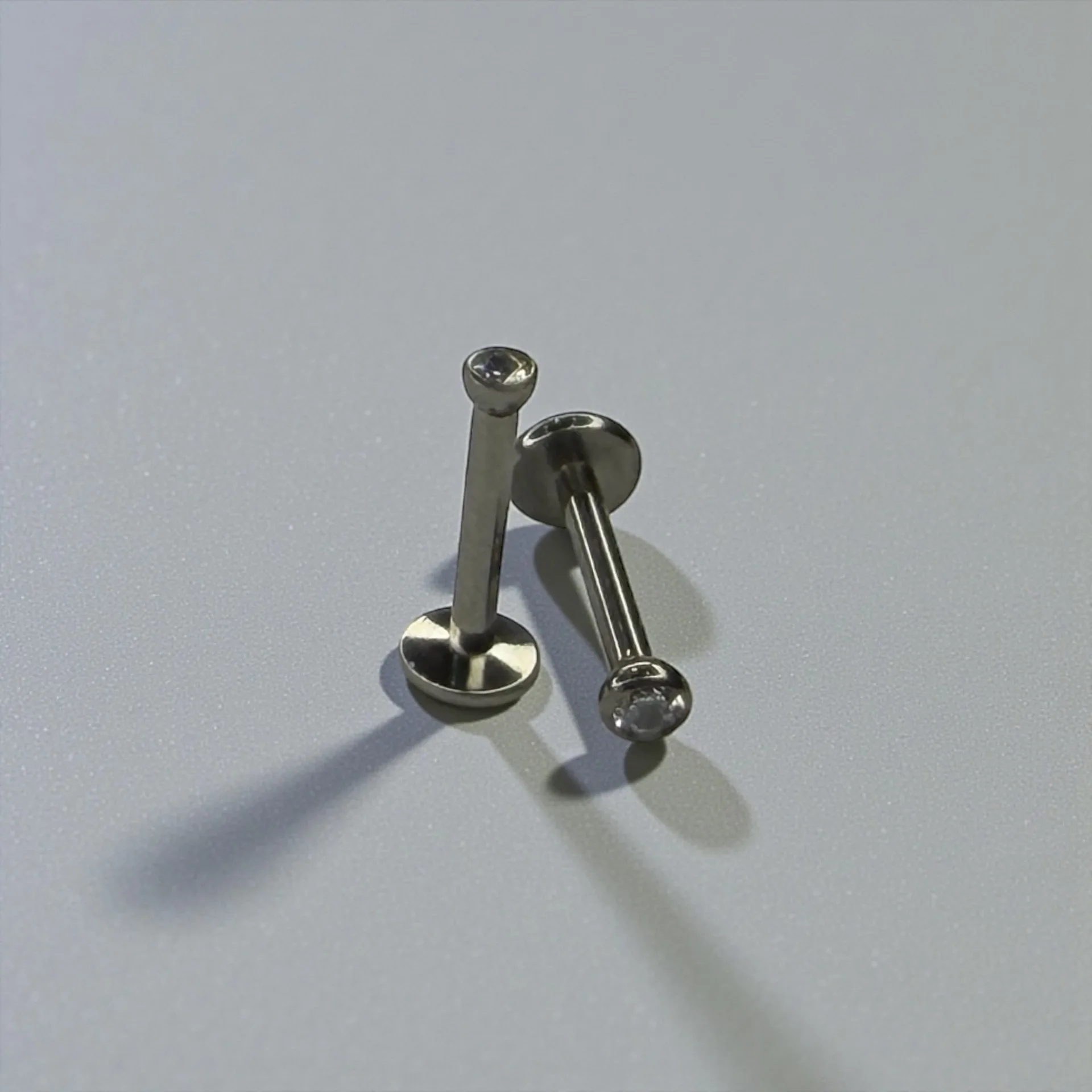 CZ Stone Labret Ear Stud - Image 6