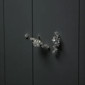 Glowing Leaf Ear Jewellery Silver