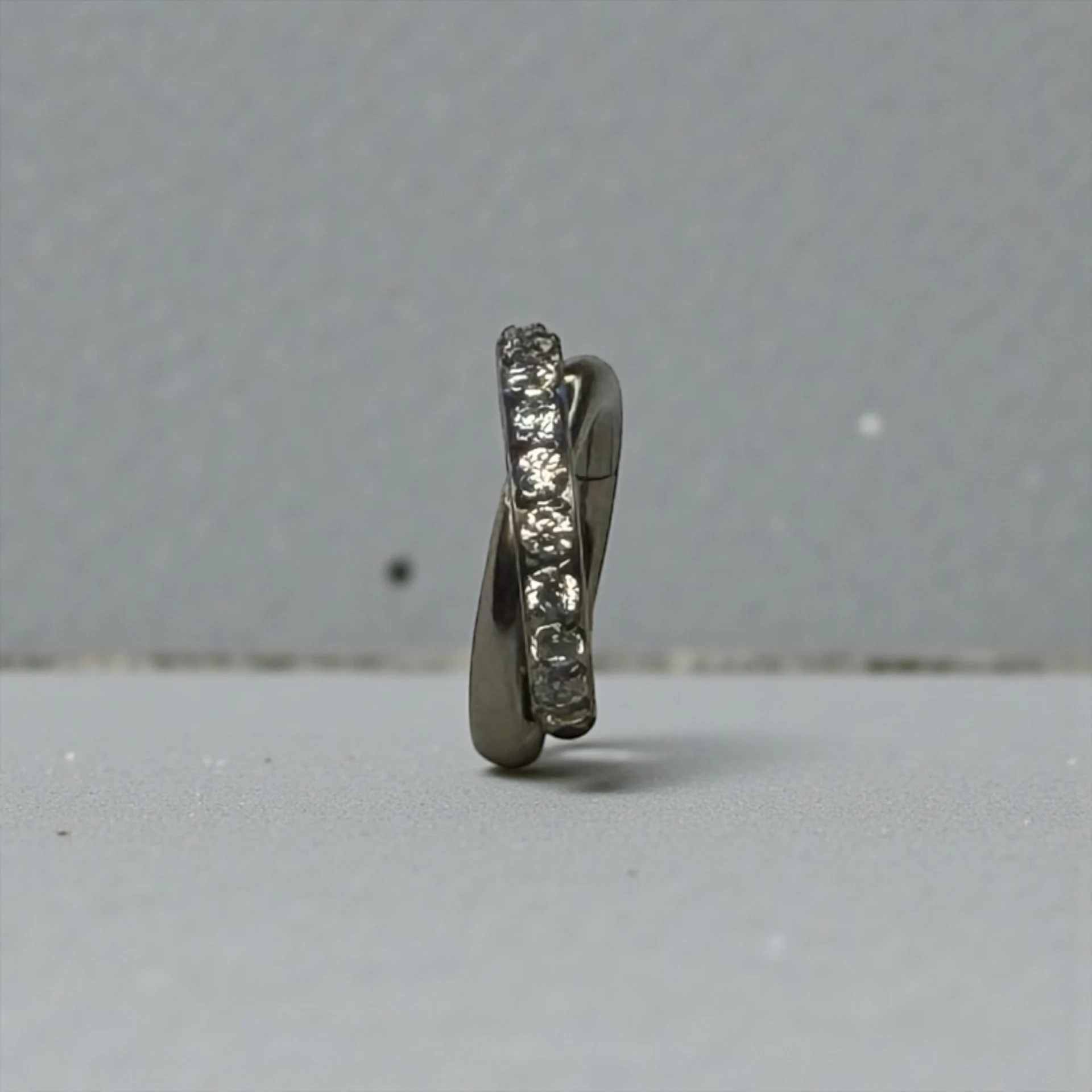 Luxury Two In One Sparking Hoops - Image 3