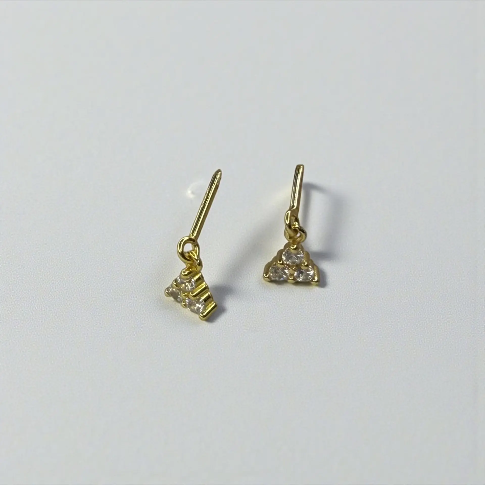 Vertical Helix Dangling Ear Stud - Image 4