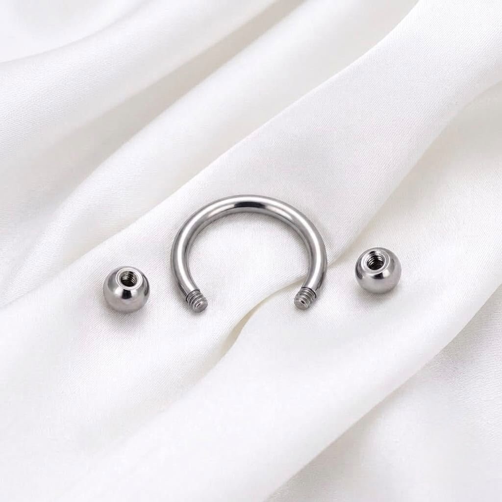 C Shape Septum Hoop