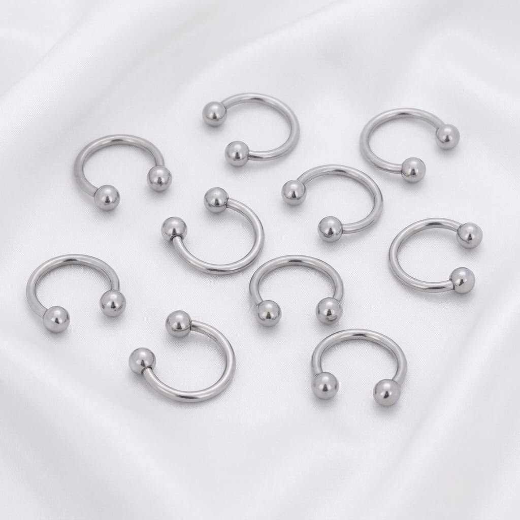 C Shape Septum Hoop