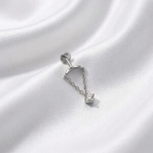 Chain Dangling Stud