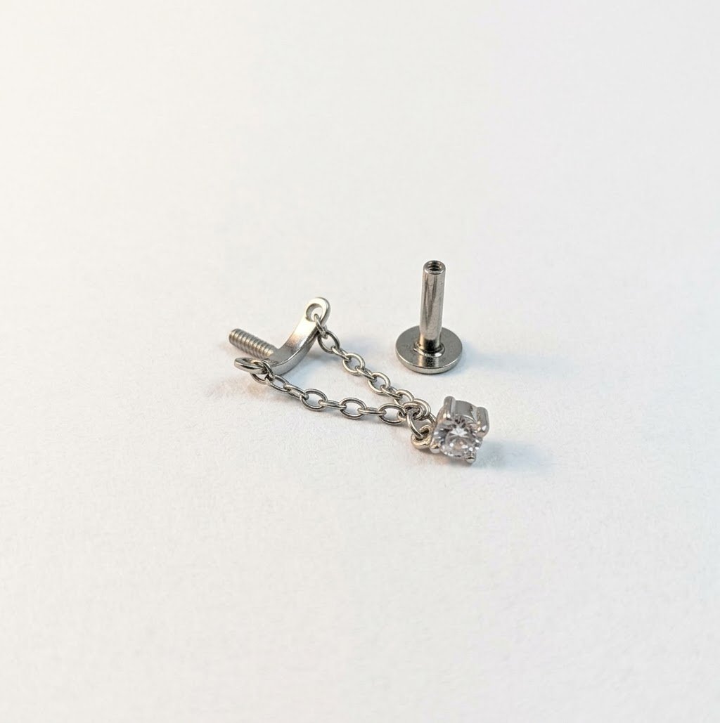 Chain Dangling Stud - Image 3