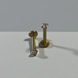 CZ Stone Stud Labret Zirconia Nose Stud