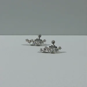 Glowing Leaf Ear Jewellery