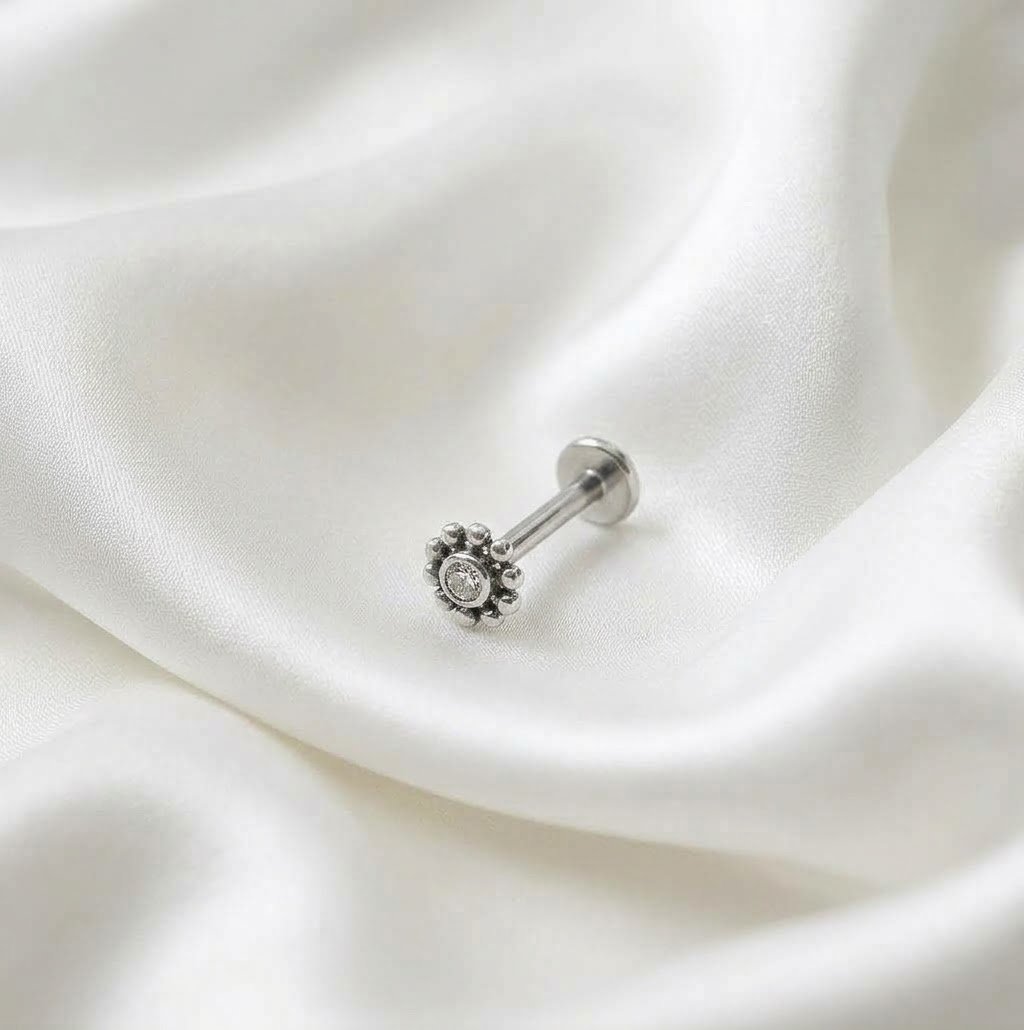 Mini Beaded Ear Stud - Image 3