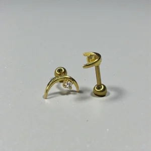 Moon Ear Studs
