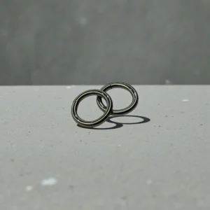 Plain clicker round hoop