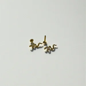 Snake Labret Ear Jewellery