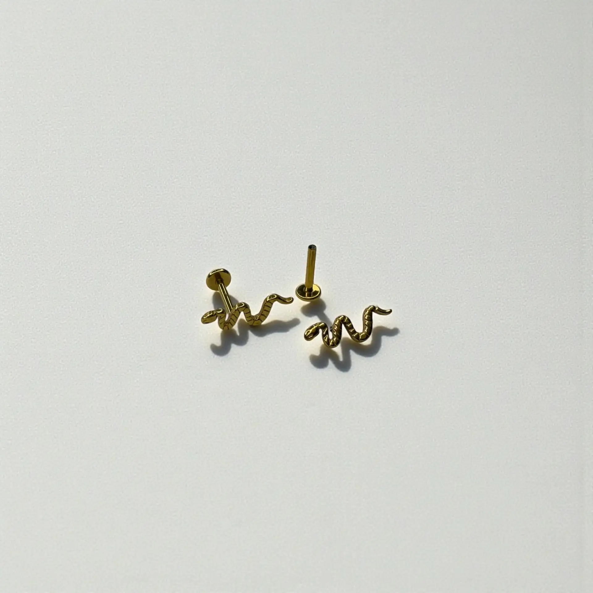 Snake Labret Ear Jewellery