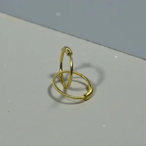 Thin Plain Nose Hoop